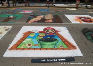 2012/07/15: Three Rivers Festival Chalk Walk