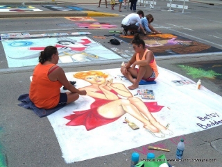 2012/07/15: Three Rivers Festival Chalk Walk