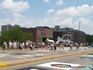 2012/07/15: Three Rivers Festival Chalk Walk