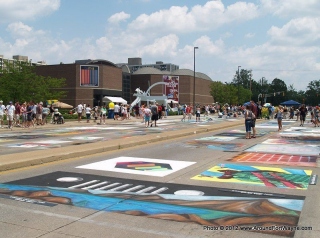 2012/07/15: Three Rivers Festival Chalk Walk