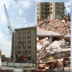 Bowser Pump building demolition