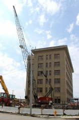 Bowser Pump building demolition