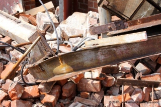 Bowser Pump building demolition