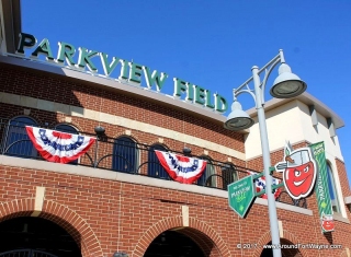 The bunting is in place...