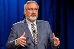Indiana Governor Eric Holcomb