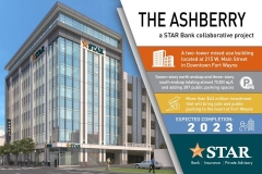 The Ashberry and new STAR Financial Bank HQ