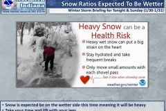 2021/01/30 @ 1622: NWS Winter Storm Warning Situation Report