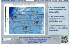 2021/02/14 @ 16:52: National Weather Service Situation Report
