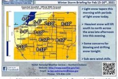 2021/02/15 @ 06:47: National Weather Service Situation Report