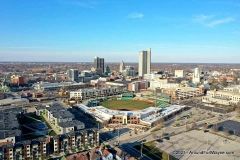Southwest side of downtown Fort Wayne, Indiana