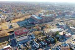 Southwest view from downtown Fort Wayne, Indiana