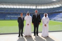 Indiana Governor Holcomb in Qatar