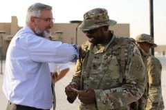 Indiana Governor Holcomb in Qatar