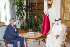 Indiana Governor Holcomb in Qatar