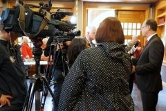 City Councilman Tom Didier during his media availability