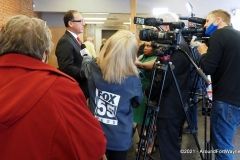 City Councilman Tom Didier during his media availability