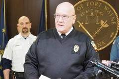 Fort Wayne Fire Chief Eric Lahey