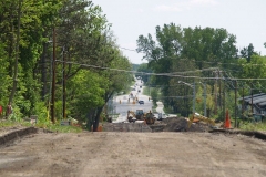 Ardmore Avenue and North Washington Road, south view
