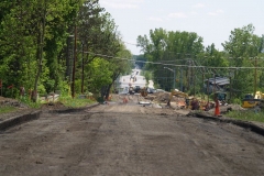 Ardmore Avenue and North Washington Road, south view