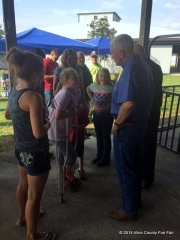 Governor Pence at Allen County Fun Fair