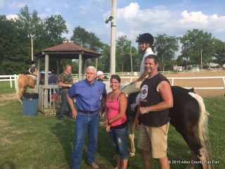 Governor Pence at Allen County Fun Fair