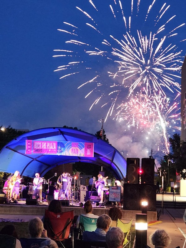 U.R.B band at Rock the Plaza
