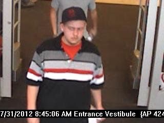 Theft and unauthorized use of a stolen credit card investigation suspect
