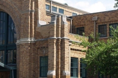 The northwest corner of the Baker Street Train Station