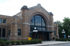 The north side of the Baker Street Train Station