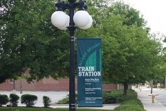 Baker Street Train Station banner