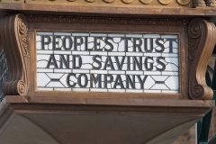 The Peoples Trust &amp; Savings Company Clock