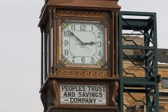 The Peoples Trust &amp; Savings Company Clock