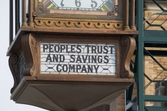 The Peoples Trust &amp; Savings Company Clock