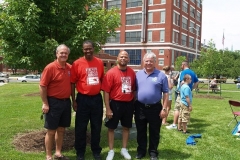 Al Moll, Bennie Lewis, Michael Ayers and Perry Ehresman