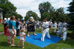 Johnny chops his board