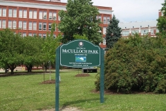 McCulloch Park signs