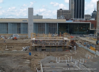 2009/08/29: Courtyard by Marriot Hotel progress