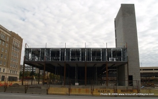 2009/10/11: Courtyard by Marriot Hotel progress