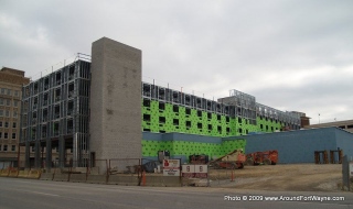 2009/12/05: Courtyard by Marriott Hotel progress