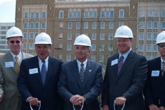 2009/06/29: Zoran Koricanac, Don Schenkel, Mayor Tom Henry, Jim Cook and Robin Wright