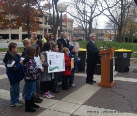 2010/11/15: Recycling press conference