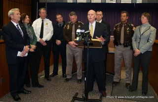 Allen County Commissioner Nelson Peters