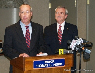 2011/09/12: Tim Haffner and Mayor Tom Henry