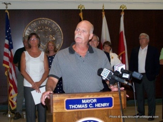 2012/07/02: Allen County Commissioner Nelson Peters