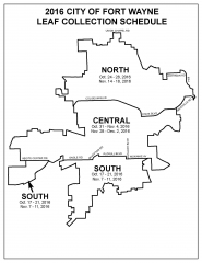 2016 Leaf Pickup map