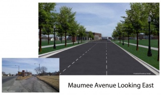 Maumee Avenue realignment