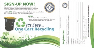 2010/11/15: Recycling postcard