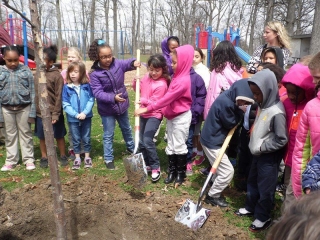 Indian Village Elementary School students