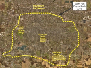 South Fort Wayne Retail Analysis Map
