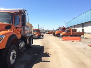 City of Fort Wayne Street Department vehicles
